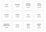 Apothecary Pantry Label Pack (136 Labels)