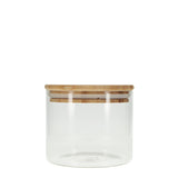 500ml Glass and Bamboo Storage Jar