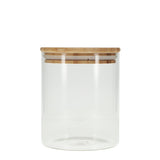 750ml Glass and Bamboo Storage Jar