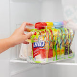 Clear Storage Bin for Fridge, Cupboard storage, Pantry & so much more- Tall