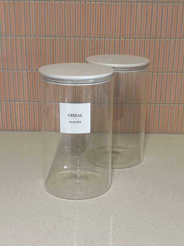 3700ml Tall Blanco Jar (Sample)