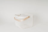 Wire and Bamboo Basket