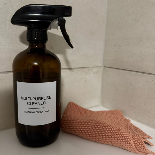 Simplify Glass Spray Bottle – Amber Edition 500ml