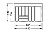 Häfele Home Grip Cutlery Tray