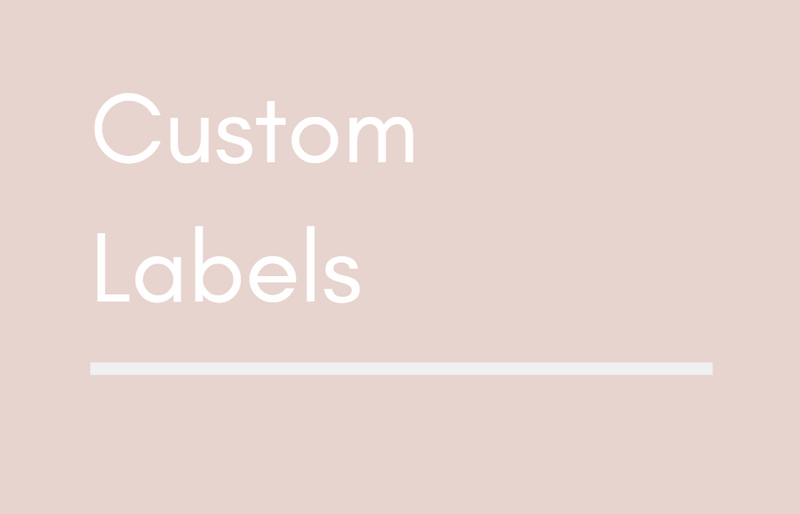 Custom Labels - Large (Laundry Size)