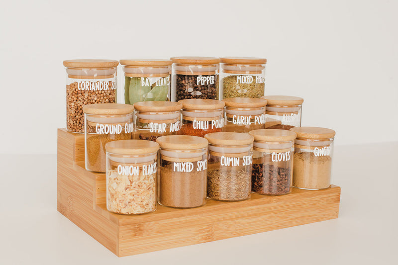 Glass Spice Jars & Spice Racks NZ - Simplify My Home – SIMPLIFY MY HOME