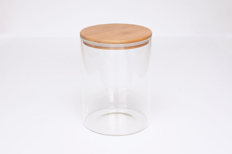 LUXE Glass and Bamboo Storage Vessel 3500ml