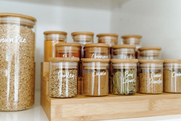 Glass Spice Jars & Spice Racks NZ - Simplify My Home – SIMPLIFY MY HOME